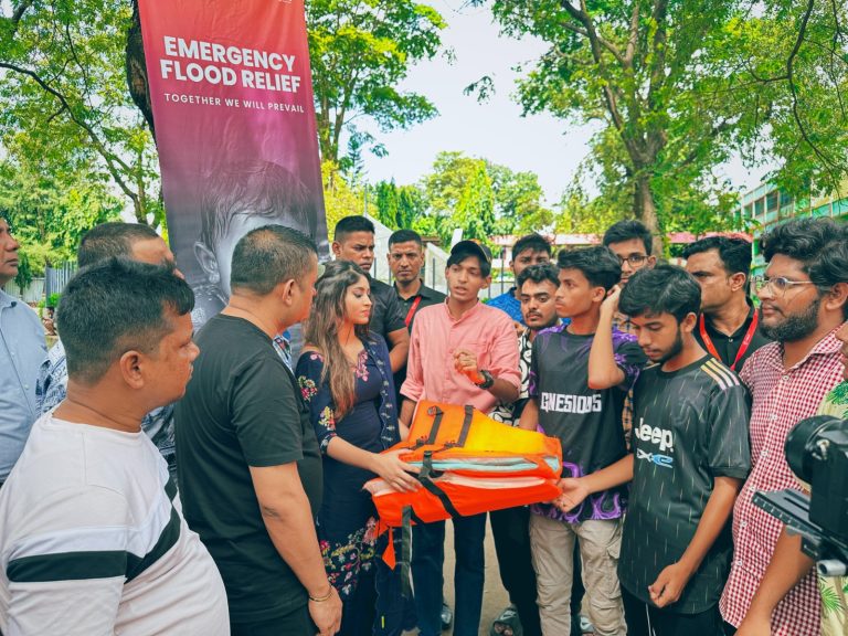 Thrive Together provide aid for flood victims